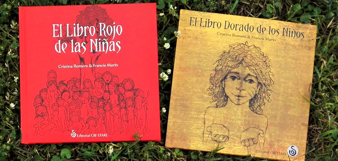 El Libro Rojo de las Niñas y El Libro Dorado de los Niños. Cristina Romero Miralles
