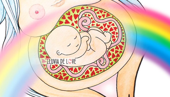 Así superé el miedo en mi embarazo arcoíris : Lluvia de Love